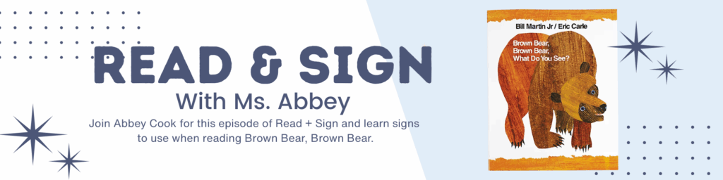 Read and Sign Brown Bear