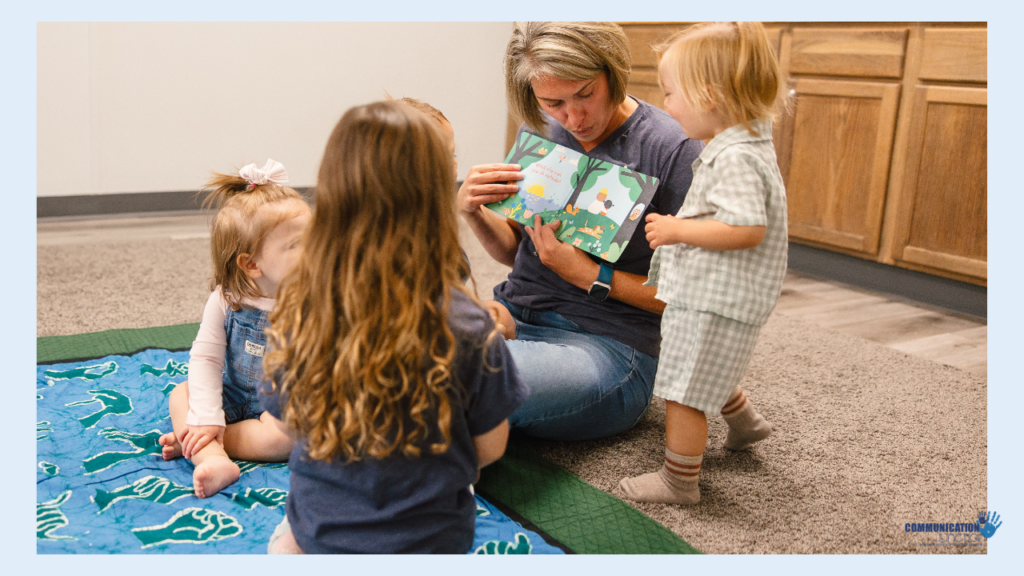 reading with babies, toddlers, and preschoolers