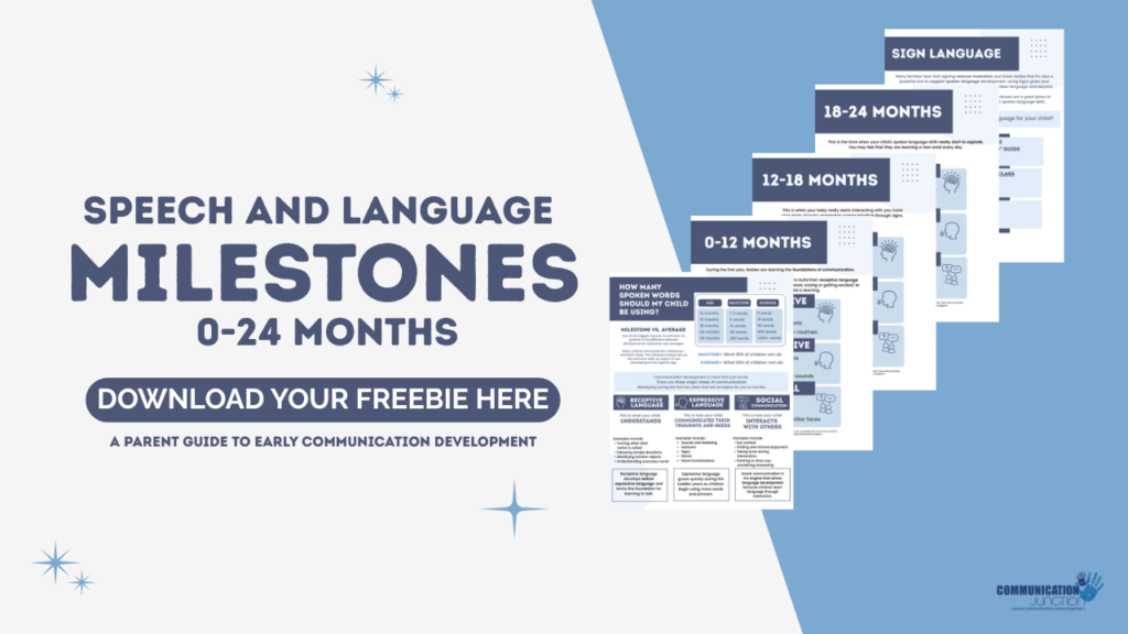 speech and language milestone guide 0-24 months