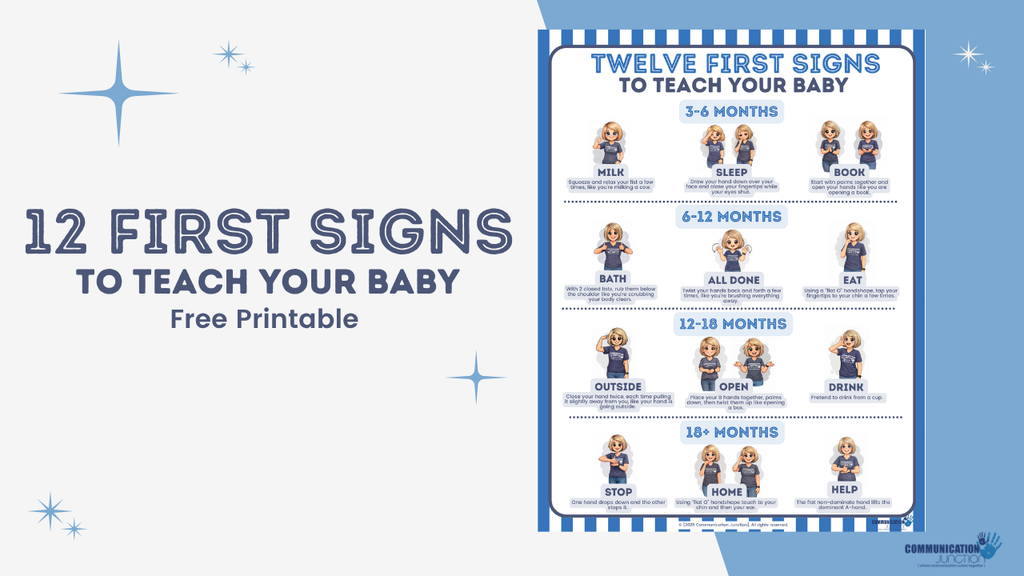12 first signs to teach your baby free printable