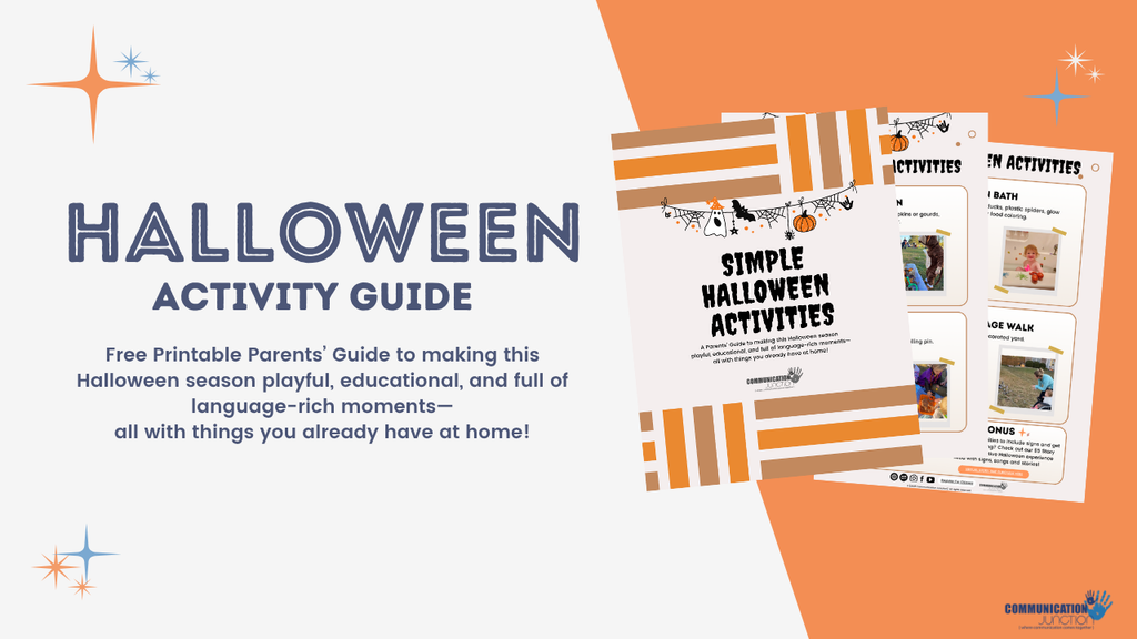 Halloween Activity Guide for toddlers
